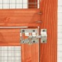 Conejera madera maciza de abeto 140x63x120 cm de vidaXL, Jaulas y habitáculos para animales pequeños - Ref: Foro24-170868, Pr...