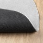 Alfombra de pelo corto OVIEDO gris Ø 120 cm de vidaXL, Alfombras - Ref: Foro24-375545, Precio: 44,56 €, Descuento: %