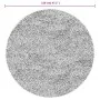 Alfombra de pelo corto OVIEDO gris Ø 120 cm de vidaXL, Alfombras - Ref: Foro24-375545, Precio: 43,90 €, Descuento: %