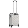 Maleta con ruedas trolley rígida plateada brillante ABS de vidaXL, Maletas - Ref: Foro24-91892, Precio: 57,20 €, Descuento: %