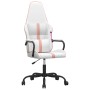 Silla gaming cuero sintético blanco y rosa de vidaXL, Sillones para videojuegos - Ref: Foro24-3143795, Precio: 105,19 €, Desc...