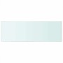 Panel de estante vidrio claro 70x25 cm en Estanterías | Comprar online en Foru.es