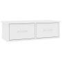 Estante de cajones para pared madera contrachapada 60x26x18,5cm de vidaXL, Estantes y estanterías - Ref: Foro24-800585, Preci...