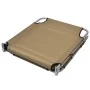 Folding lounger with head cushion and adjustable backrest gray by vidaXL, Loungers - Ref: Foro24-44296, Price: 68,93 €, Disco...