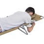 Tumbona plegable con cojín de cabeza y respaldo ajustable gris de vidaXL, Tumbonas - Ref: Foro24-44296, Precio: 76,48 €, Desc...
