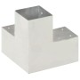 Conectores de postes en forma de Y metal galvanizado 91x91 mm de vidaXL, Postes de cerca - Ref: Foro24-145473, Precio: 22,31 ...