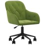 Silla de oficina giratoria de terciopelo verde claro de vidaXL, Sillas de oficina - Ref: Foro24-344870, Precio: 100,61 €, Des...