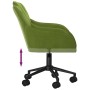Silla de oficina giratoria de terciopelo verde claro de vidaXL, Sillas de oficina - Ref: Foro24-344870, Precio: 100,61 €, Des...