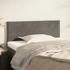 Dark gray velvet headboard 100x5x78/88 cm by vidaXL, Headboards and footboards - Ref: Foro24-345779, Price: 41,08 €, Discount: %