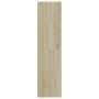 Armario cajones contrachapada color roble sonoma 50x50x200 cm de vidaXL, Armarios roperos - Ref: Foro24-800615, Precio: 138,1...