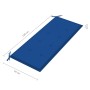 Banco de jardín 2 plazas madera eucalipto gris y cojín 120 cm de vidaXL, Bancos de jardín - Ref: Foro24-3061033, Precio: 191,...