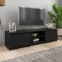 Mueble de TV madera contrachapada negro 140x40x35,5 cm de vidaXL, Muebles TV - Ref: Foro24-800649, Precio: 73,00 €, Descuento: %