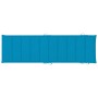 Tumbona de jardín con cojín madera maciza de acacia de vidaXL, Tumbonas - Ref: Foro24-3061576, Precio: 181,09 €, Descuento: %