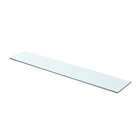 Panel de estante vidrio claro 80x15 cm en Estanterías | Comprar online en Foru.es