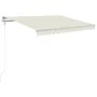 Toldo automático con LED sensor de viento color crema 300x250cm de vidaXL, Toldos - Ref: Foro24-3068872, Precio: 468,15 €, De...