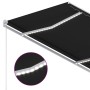 Toldo manual retráctil con LED antracita 300x250 cm de vidaXL, Toldos - Ref: Foro24-3068864, Precio: 278,34 €, Descuento: %