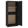 Armario de madera contrachapada negro 90x52x200 cm de vidaXL, Armarios roperos - Ref: Foro24-800631, Precio: 180,94 €, Descue...