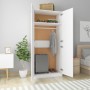 Armario de madera contrachapada blanco 90x52x200cm de vidaXL, Armarios roperos - Ref: Foro24-800630, Precio: 181,78 €, Descue...