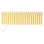 Toldo automático con persiana LED sensor viento amarillo 4x3 m de vidaXL, Toldos - Ref: Foro24-3069313, Precio: 646,76 €, Des...
