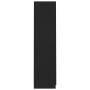 Armario de madera contrachapada negro 90x52x200 cm de vidaXL, Armarios roperos - Ref: Foro24-800631, Precio: 180,94 €, Descue...
