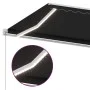 Toldo manual retráctil con luz LED antracita 300x250 cm de vidaXL, Toldos - Ref: Foro24-3069504, Precio: 376,71 €, Descuento: %