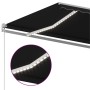Toldo automático LED sensor de viento gris antracita 6x3 m de vidaXL, Toldos - Ref: Foro24-3070014, Precio: 1,00 €, Descuento: %