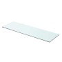 Panel de estante vidrio claro 80x25 cm en Estanterías | Comprar online en Foru.es