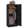 Armario de madera contrachapada negro 80x52x180 cm de vidaXL, Armarios roperos - Ref: Foro24-800622, Precio: 202,11 €, Descue...