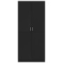Armario de madera contrachapada negro 80x52x180 cm de vidaXL, Armarios roperos - Ref: Foro24-800622, Precio: 202,11 €, Descue...
