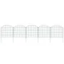 Set de valla de jardín arqueada verde 77,5x78,5 cm de vidaXL, Paneles de vallas - Ref: Foro24-146103, Precio: 83,18 €, Descue...
