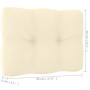 Set de muebles de jardín 11 pzs cojines madera pino marrón miel de vidaXL, Conjuntos de jardín - Ref: Foro24-3077067, Precio:...