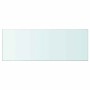 Panel de estante vidrio claro 80x30 cm en Estanterías | Comprar online en Foru.es