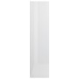 Armario con cajones de contrachapada blanco brillo 50x50x200 cm de vidaXL, Armarios roperos - Ref: Foro24-800618, Precio: 164...