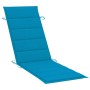 Tumbonas 2 unidades con mesa y cojines madera maciza de acacia de vidaXL, Tumbonas - Ref: Foro24-3077380, Precio: 372,11 €, D...