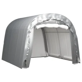 Carpa de almacenamiento acero gris 300x300 cm de vidaXL, Cobertizos - Ref: Foro24-3079586, Precio: 358,43 €, Descuento: %