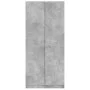 Armario de madera contrachapada gris hormigón 80x52x180 cm de vidaXL, Armarios roperos - Ref: Foro24-800625, Precio: 195,83 €...