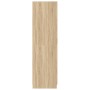 Armario de madera contrachapada roble Sonoma 80x52x180 cm de vidaXL, Armarios roperos - Ref: Foro24-800624, Precio: 206,37 €,...