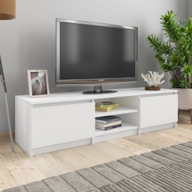 Mueble para TV madera contrachapada blanco 140x40x35,5 cm de vidaXL, Muebles TV - Ref: Foro24-800648, Precio: 83,13 €, Descue...