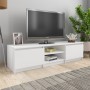 Mueble para TV madera contrachapada blanco 140x40x35,5 cm de vidaXL, Muebles TV - Ref: Foro24-800648, Precio: 83,13 €, Descue...