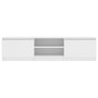 Mueble para TV madera contrachapada blanco 140x40x35,5 cm de vidaXL, Muebles TV - Ref: Foro24-800648, Precio: 83,13 €, Descue...