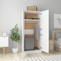 Armario de madera contrachapada blanco 80x52x180 cm de vidaXL, Armarios roperos - Ref: Foro24-800621, Precio: 193,14 €, Descu...