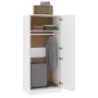 Armario de madera contrachapada blanco 80x52x180 cm de vidaXL, Armarios roperos - Ref: Foro24-800621, Precio: 193,14 €, Descu...
