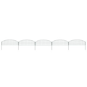 Set de valla de jardín arqueada verde 77,3x26 cm de vidaXL, Paneles de vallas - Ref: Foro24-146101, Precio: 27,84 €, Descuent...