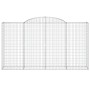 Cestas gaviones 17 uds forma de arco hierro 300x50x160/180 cm de vidaXL, Maceteros y jardineras - Ref: Foro24-3146768, Precio...