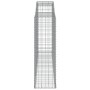 Cestas gaviones 17 uds forma de arco hierro 300x50x160/180 cm de vidaXL, Maceteros y jardineras - Ref: Foro24-3146768, Precio...