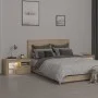 Bedside tables with LED lights 2 pcs Sonoma oak 70x36.5x40cm by vidaXL, Nightstands - Ref: Foro24-3152772, Price: 114,18 €, D...