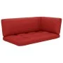 4-piece pallet furniture and impregnated pine wood cushions by vidaXL, Garden sets - Ref: Foro24-3066823, Price: 323,37 €, Di...