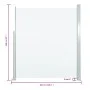 Toldo lateral de jardín o terraza crema 160x300 cm de vidaXL, Sombrillas - Ref: Foro24-40810, Precio: 64,43 €, Descuento: %