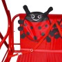 Balancín infantil de acero rojo de vidaXL, Balancines de jardín - Ref: Foro24-41840, Precio: 110,62 €, Descuento: %