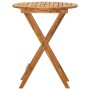 Mesa y sillas bistró plegables 3 pzas madera maciza de acacia de vidaXL, Conjuntos de jardín - Ref: Foro24-43381, Precio: 154...